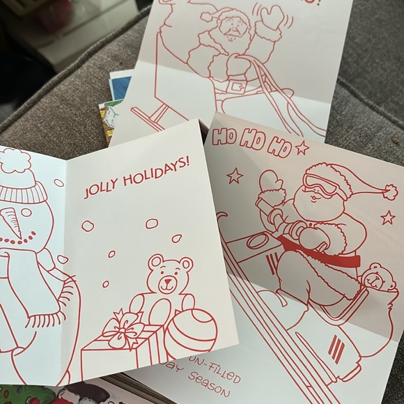 Cleo Christmas Kids Cards 1970s Classroom Project Home School Party Activity - Picture 6 of 6